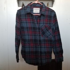Garage Boyfriend Fit Flannel